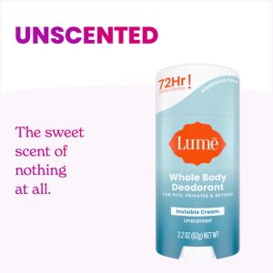 Unscented | Cream Deodorant Stick